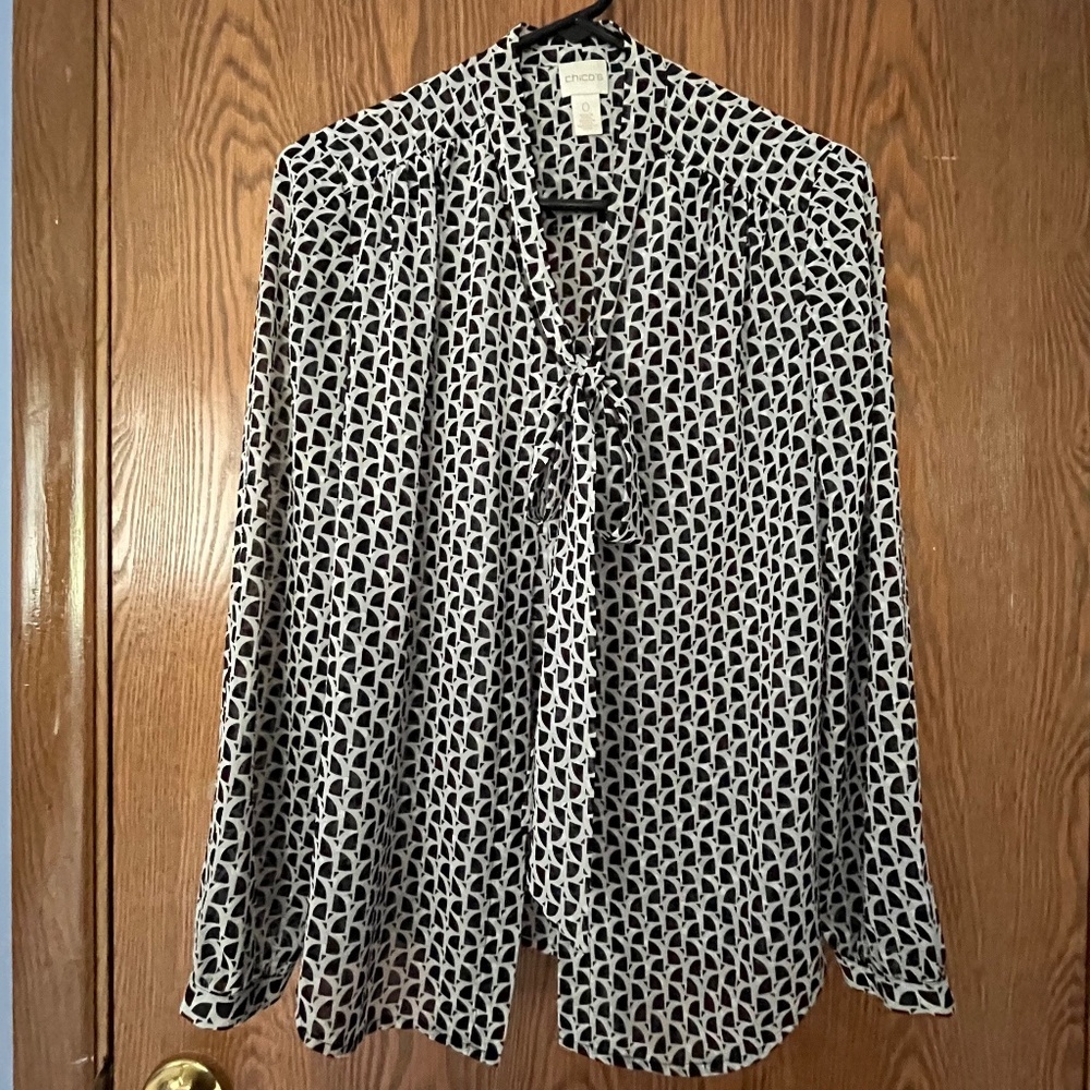 Chico's Long Sleeve Blouse